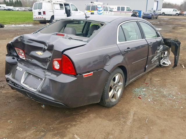 1G1ZC5EB2A4109648 - 2010 CHEVROLET MALIBU 1LT 灰色 照片 4
