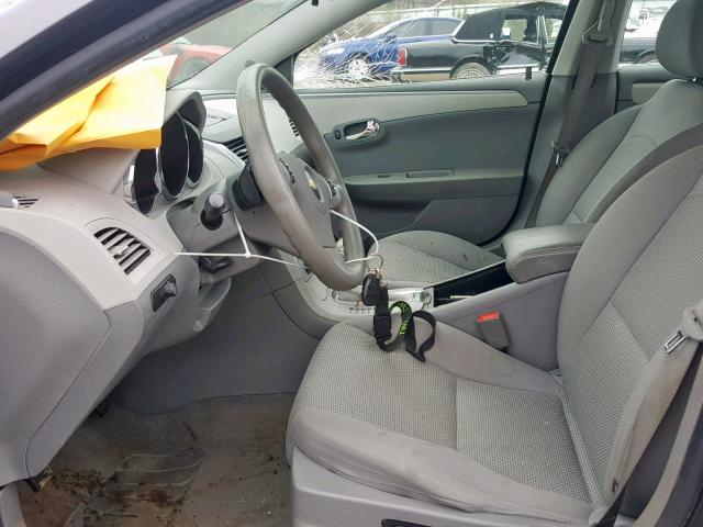 1G1ZC5EB2A4109648 - 2010 CHEVROLET MALIBU 1LT 灰色 照片 5