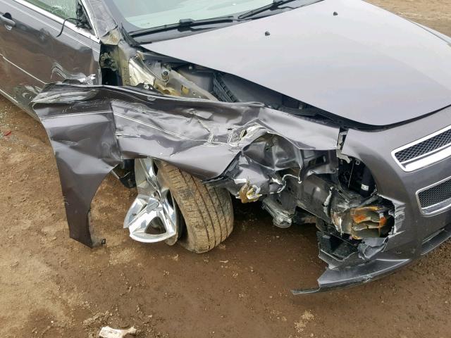 1G1ZC5EB2A4109648 - 2010 CHEVROLET MALIBU 1LT 灰色 照片 9