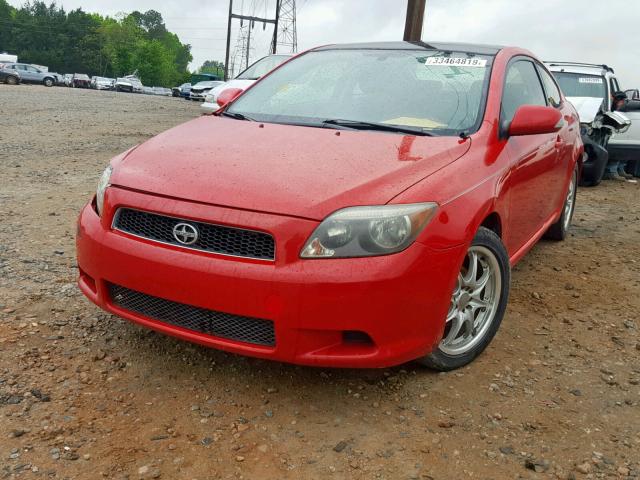 JTKDE177350055117 - 2005 TOYOTA SCION TC წითელი ფოტო 2
