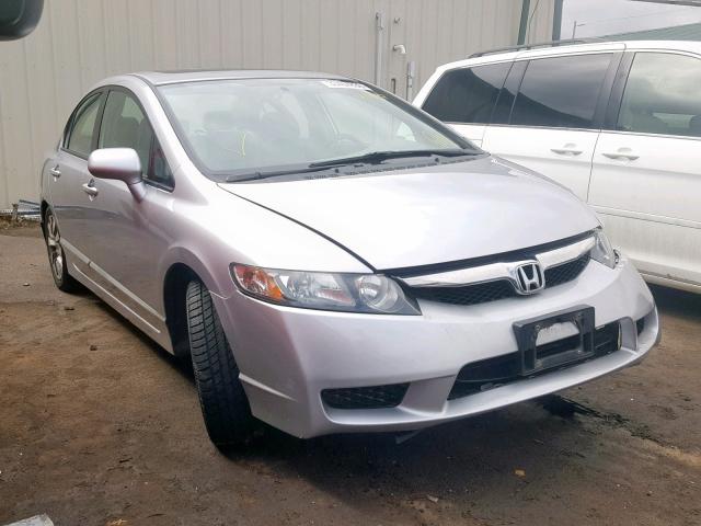 19XFA1F91AE010497 - 2010 HONDA CIVIC EXL SILVER photo 1