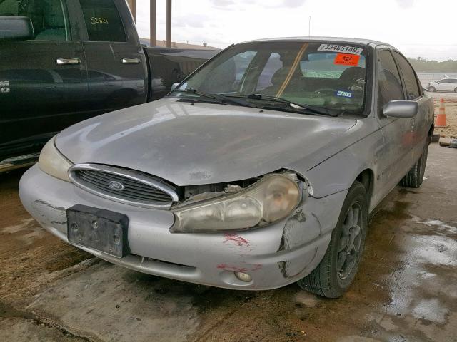 1FAFP66L6YK135211 - 2000 FORD CONTOUR SE SILVER photo 2