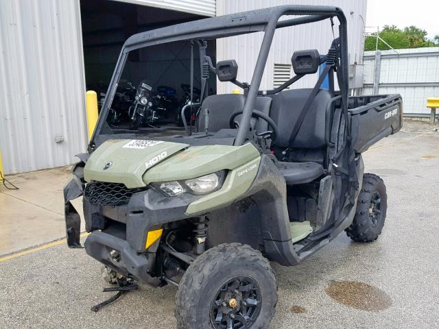 3JBUGAP47KK000202 - 2019 CAN-AM DEFENDER H GREEN photo 2