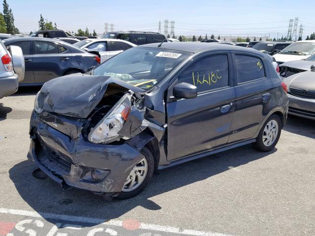 ML32A3HJ5EH008921 - 2014 MITSUBISHI MIRAGE DE CHARCOAL photo 2