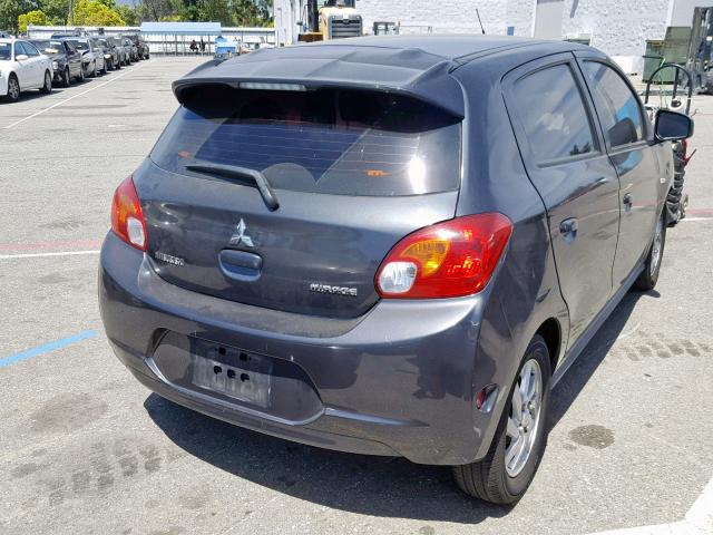 ML32A3HJ5EH008921 - 2014 MITSUBISHI MIRAGE DE CHARCOAL photo 4