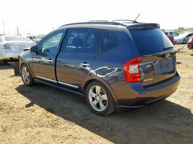 KNAFG526387128754 - 2008 KIA RONDO LX GRAY photo 4