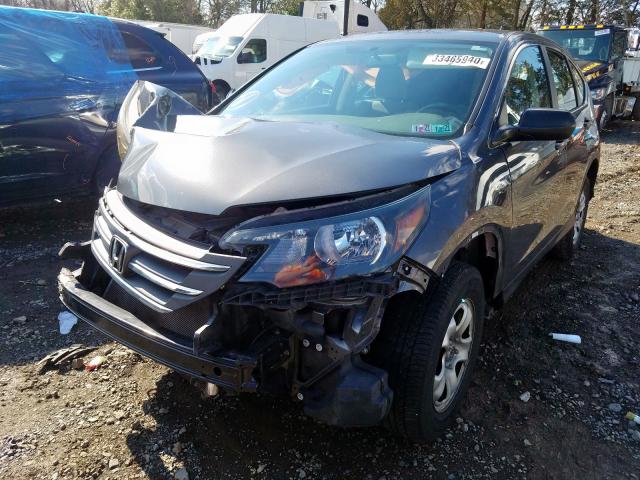 2HKRM4H37DH604820 - 2013 HONDA CR-V LX  photo 2