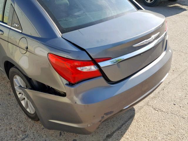 1C3CCBBB7CN166784 - 2012 CHRYSLER 200 TOURIN GRAY photo 9