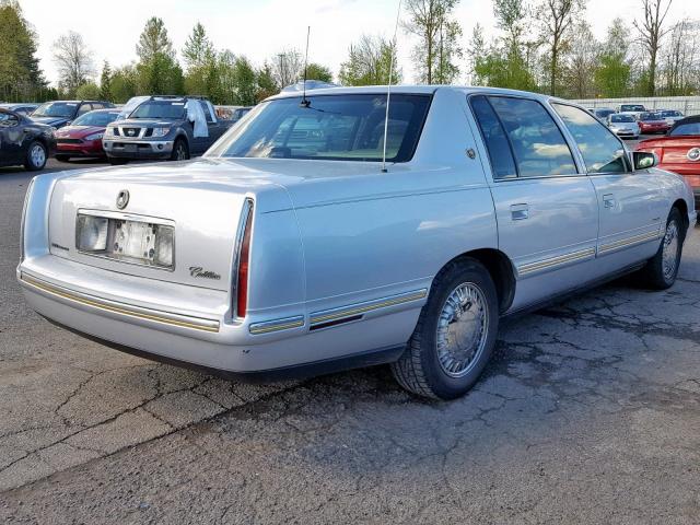 1G6KE54Y3XU779245 - 1999 CADILLAC DEVILLE DE SILVER photo 4