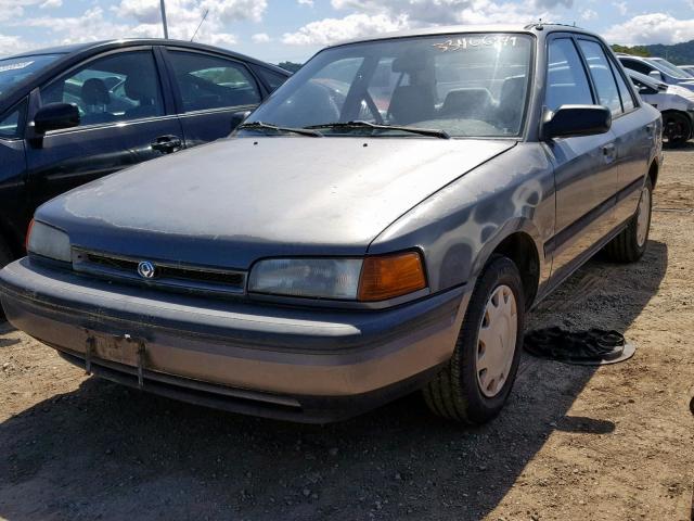 JM1BG2244R0818585 - 1994 MAZDA PROTEGE DX GRAY photo 2