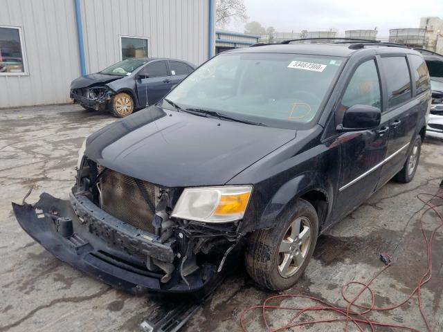 2D4RN5D18AR318015 - 2010 DODGE GRAND CARAVAN SXT  photo 2