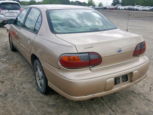 1G1ND52F84M662957 - 2004 CHEVROLET CLASSIC TAN photo 3