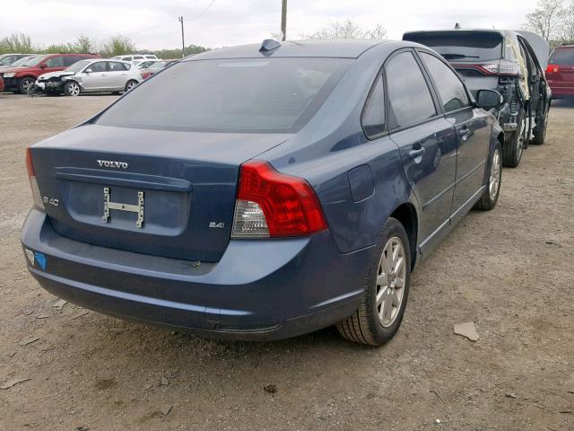 YV1MS382182375070 - 2008 VOLVO S40 2.4I BLUE photo 4