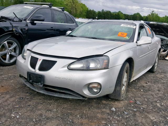 2G2WP522741269533 - 2004 PONTIAC GRAND PRIX SILVER photo 2