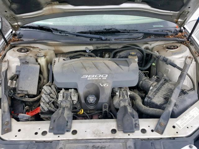 2G2WP522741269533 - 2004 PONTIAC GRAND PRIX SILVER photo 7