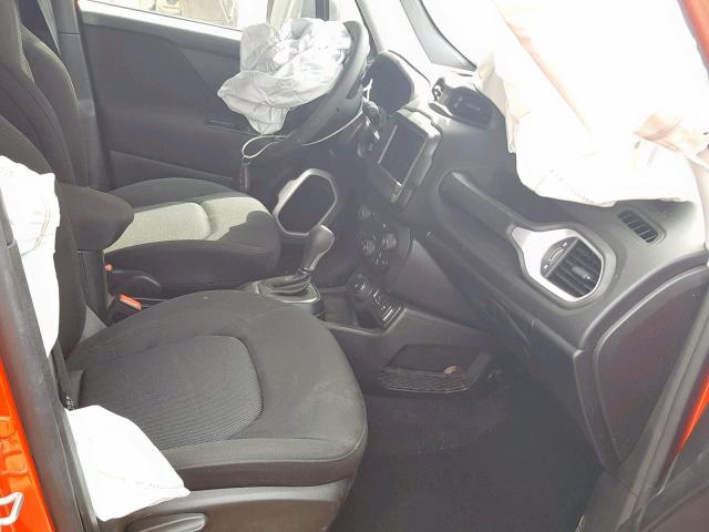 ZACCJBABXJPH69168 - 2018 JEEP RENEGADE S RED photo 5