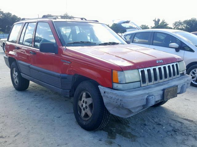 1J4FX58S7SC773696 - 1995 JEEP GRAND CHER RED photo 1