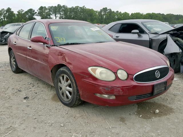 2G4WD582061183331 - 2006 BUICK LACROSSE C RED photo 1