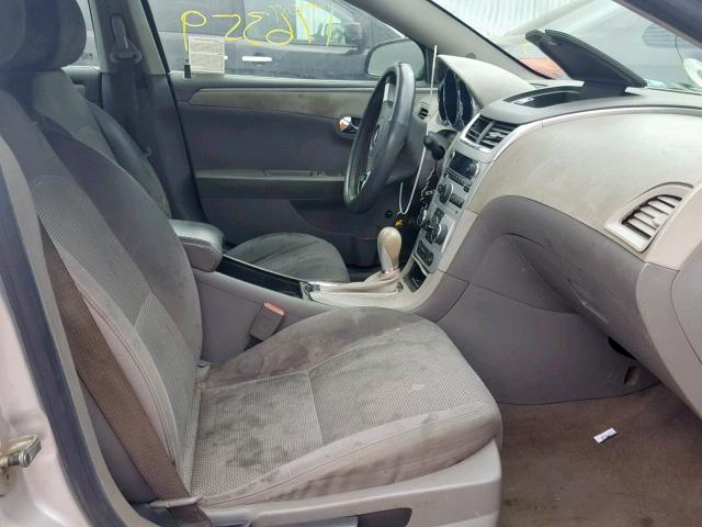1G1ZA5EK4A4141992 - 2010 CHEVROLET MALIBU LS SILVER photo 5