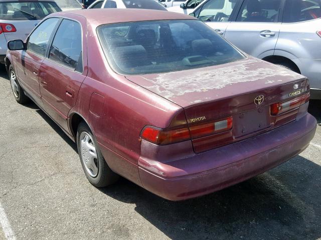 JT2BG22K7W0167455 - 1998 TOYOTA CAMRY CE MAROON photo 3