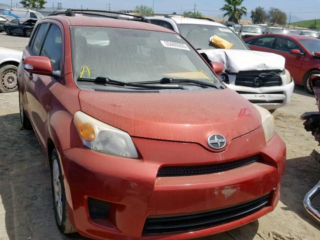 JTKKU10498J026987 - 2008 TOYOTA SCION XD RED photo 1