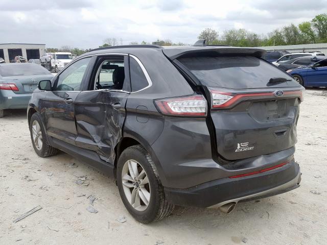 2FMTK3J86FBB66488 - 2015 FORD EDGE SEL  photo 3