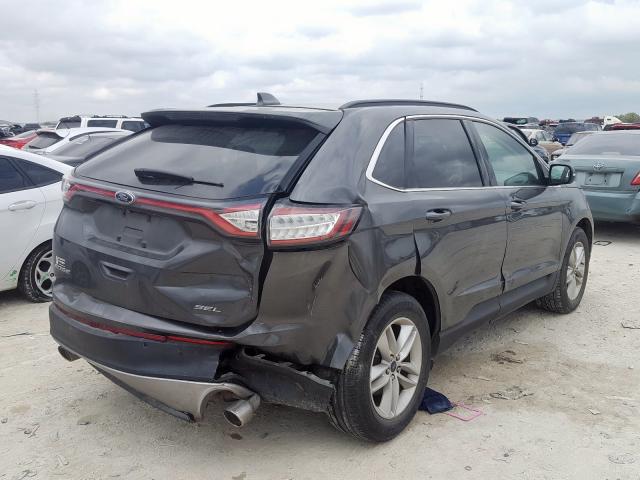 2FMTK3J86FBB66488 - 2015 FORD EDGE SEL  photo 4