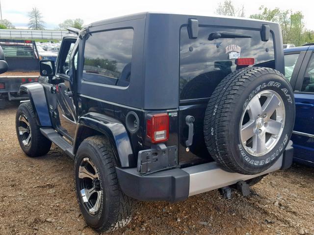 1J4FA54108L576523 - 2008 JEEP WRANGLER S BLACK photo 3