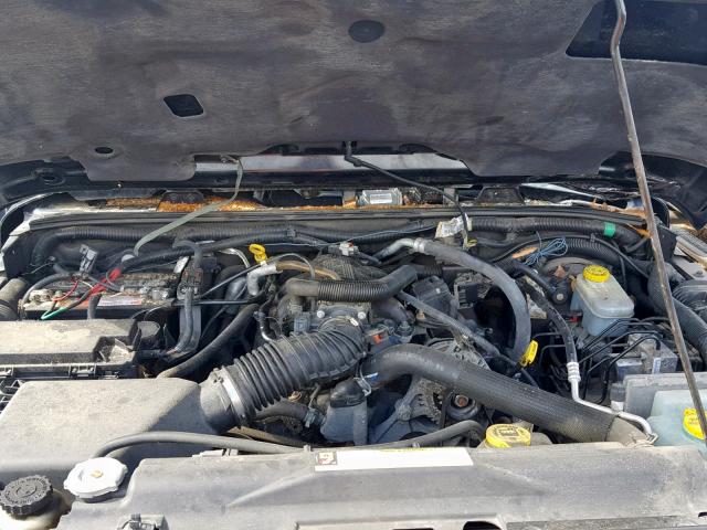 1J4FA54108L576523 - 2008 JEEP WRANGLER S BLACK photo 7