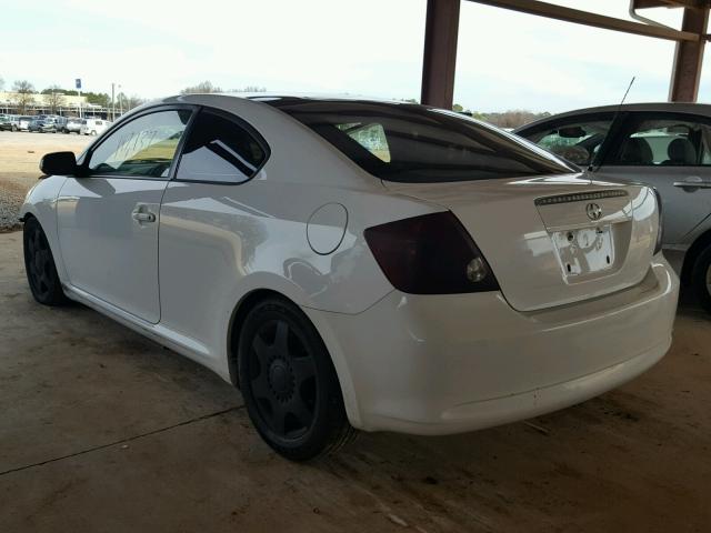 JTKDE177370161599 - 2007 TOYOTA SCION TC თეთრი ფოტო 3