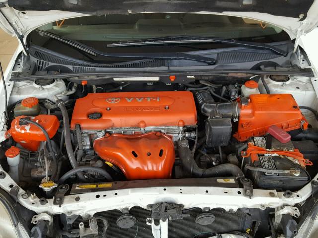JTKDE177370161599 - 2007 TOYOTA SCION TC თეთრი ფოტო 7