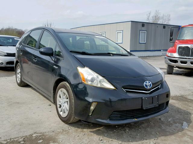 JTDZN3EU7D3196996 - 2013 TOYOTA PRIUS V BLACK photo 1