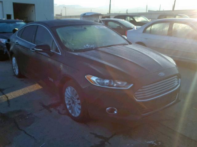 3FA6P0SU7ER329832 - 2014 FORD FUSION TIT BLACK photo 1