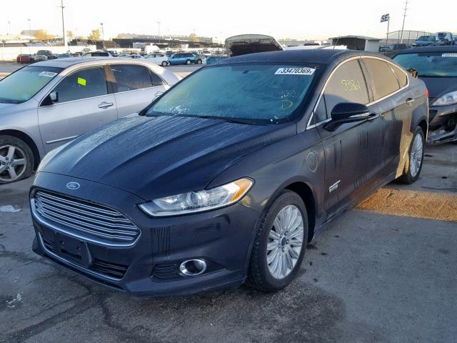 3FA6P0SU7ER329832 - 2014 FORD FUSION TIT BLACK photo 2