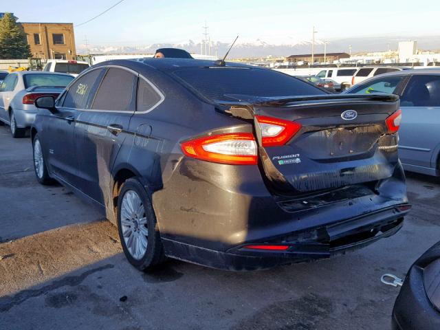 3FA6P0SU7ER329832 - 2014 FORD FUSION TIT BLACK photo 3