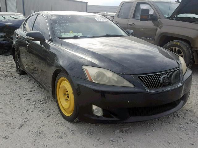 JTHBK262895105536 - 2009 LEXUS IS 250 BLACK photo 1