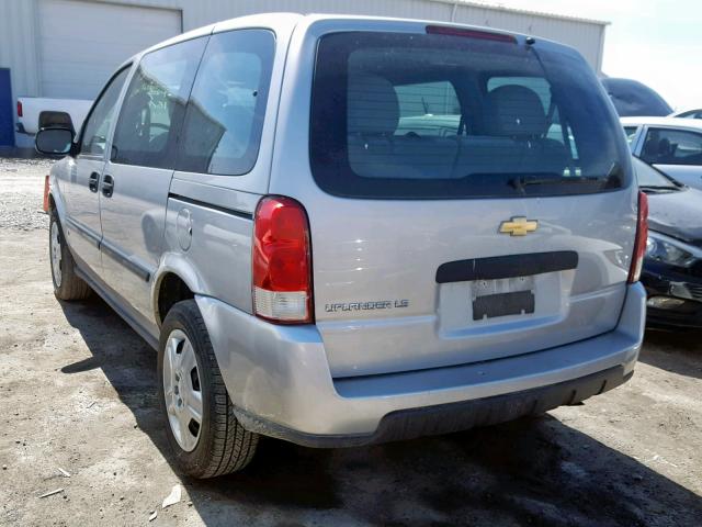 1GNDU23199D120611 - 2009 CHEVROLET UPLANDER L 银色 照片 3