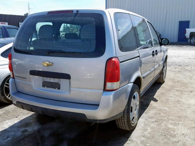 1GNDU23199D120611 - 2009 CHEVROLET UPLANDER L 银色 照片 4
