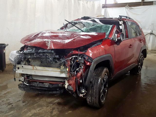 2T3J1RFVXKW006928 - 2019 TOYOTA RAV4 ADVENTURE  photo 2