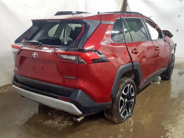 2T3J1RFVXKW006928 - 2019 TOYOTA RAV4 ADVENTURE  photo 4