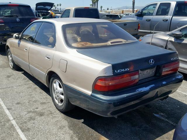 JT8VK13T4N0064849 - 1992 LEXUS ES 300 GOLD photo 3