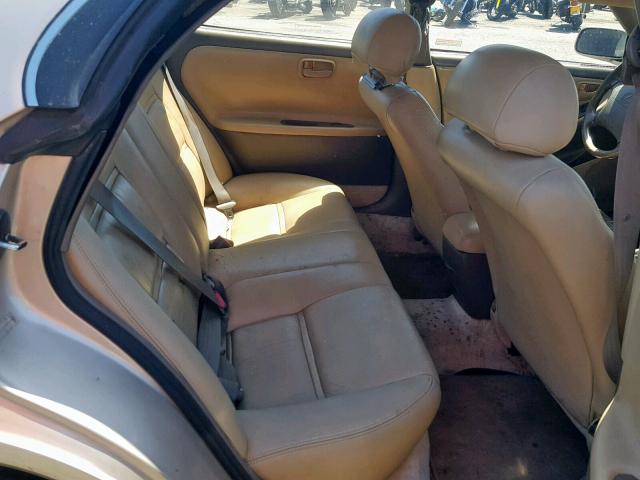 JT8VK13T4N0064849 - 1992 LEXUS ES 300 GOLD photo 6