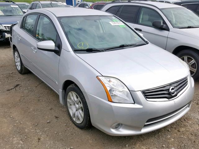 3N1AB6AP6CL674404 - 2012 NISSAN SENTRA 2.0 SILVER photo 1