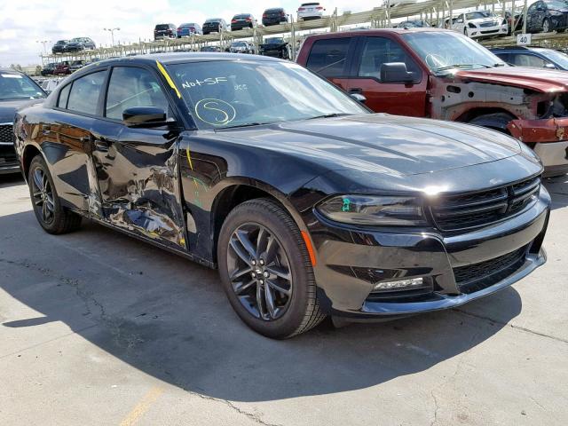 2C3CDXJG6KH542325 - 2019 DODGE CHARGER SX BLACK photo 1