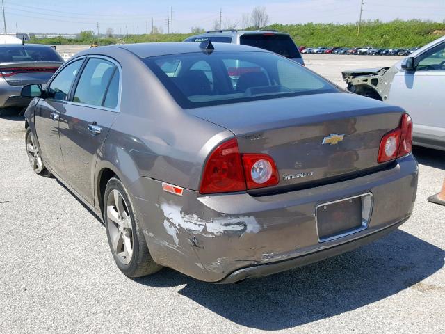 1G1ZC5E07CF254433 - 2012 CHEVROLET MALIBU 1LT BROWN photo 3