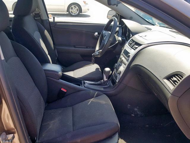 1G1ZC5E07CF254433 - 2012 CHEVROLET MALIBU 1LT BROWN photo 5