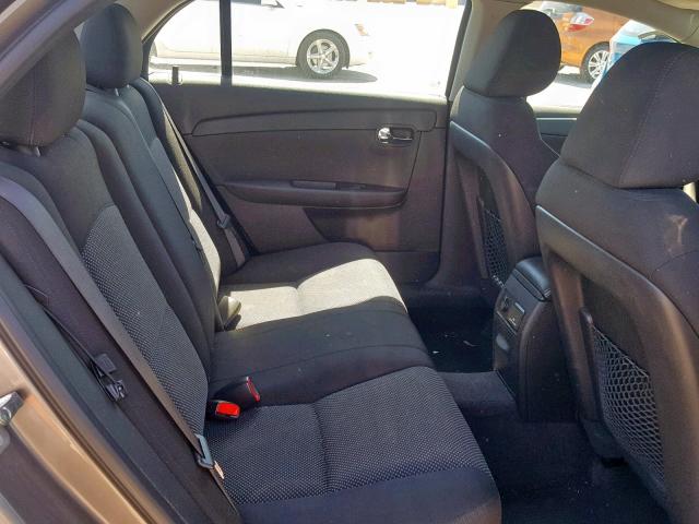 1G1ZC5E07CF254433 - 2012 CHEVROLET MALIBU 1LT BROWN photo 6