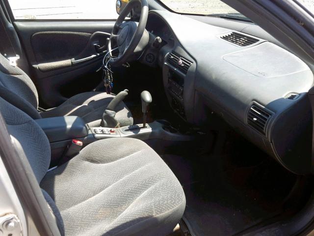 1G1JF52F347374660 - 2004 CHEVROLET CAVALIER L SILVER photo 5