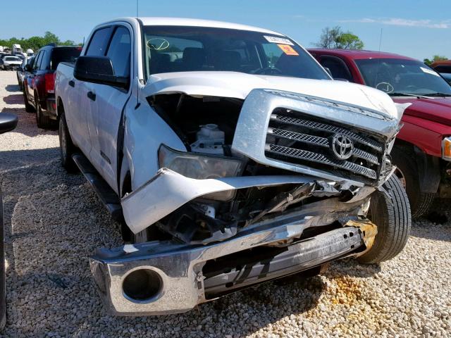 5TBEV54117S462784 - 2007 TOYOTA TUNDRA CRE WHITE photo 1