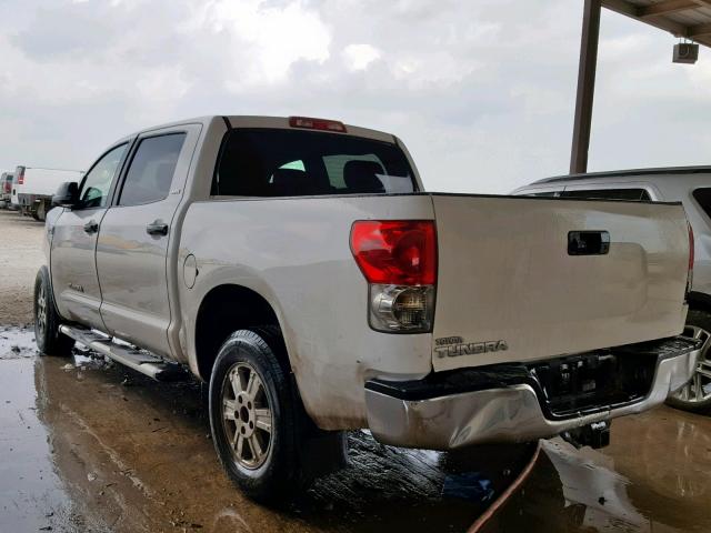 5TBEV54117S462784 - 2007 TOYOTA TUNDRA CRE WHITE photo 3